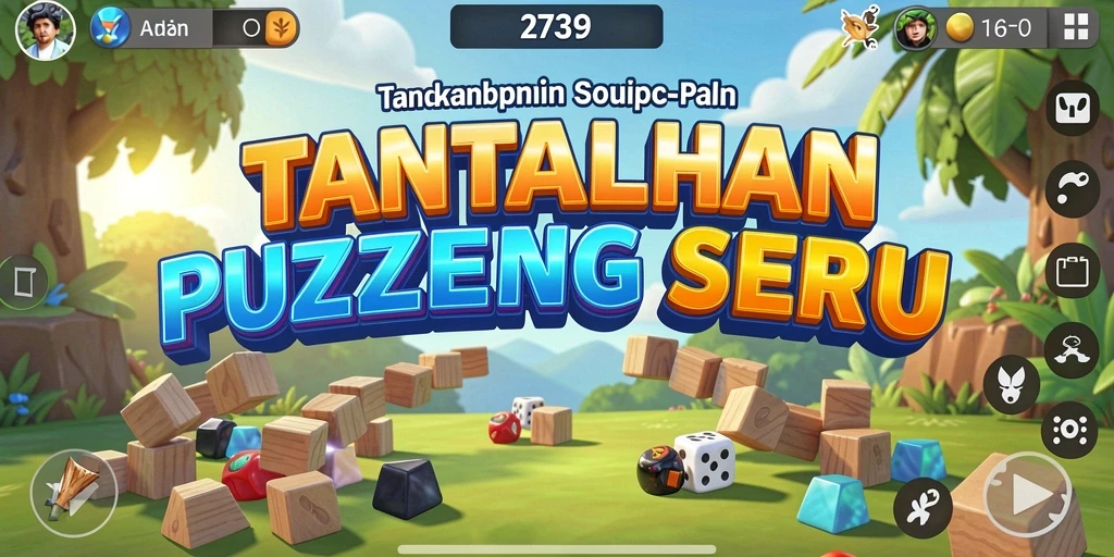 Tangkapan layar gameplay 2739 dengan tantangan Puzzle yang menarik.