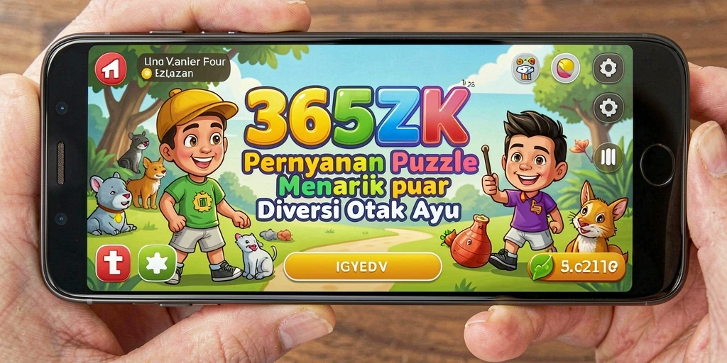 Screenshot gameplay 365ZK menunjukkan tantangan puzzle yang menarik dan mendidik.