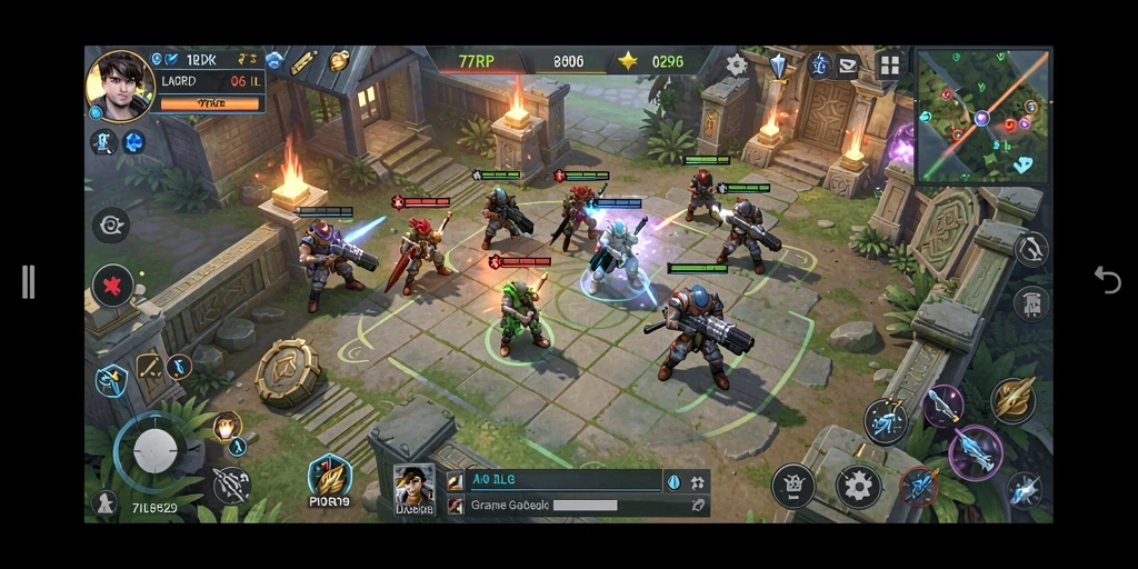 Tampilan gameplay menawan dari 77RP dengan strategi yang mendalam.