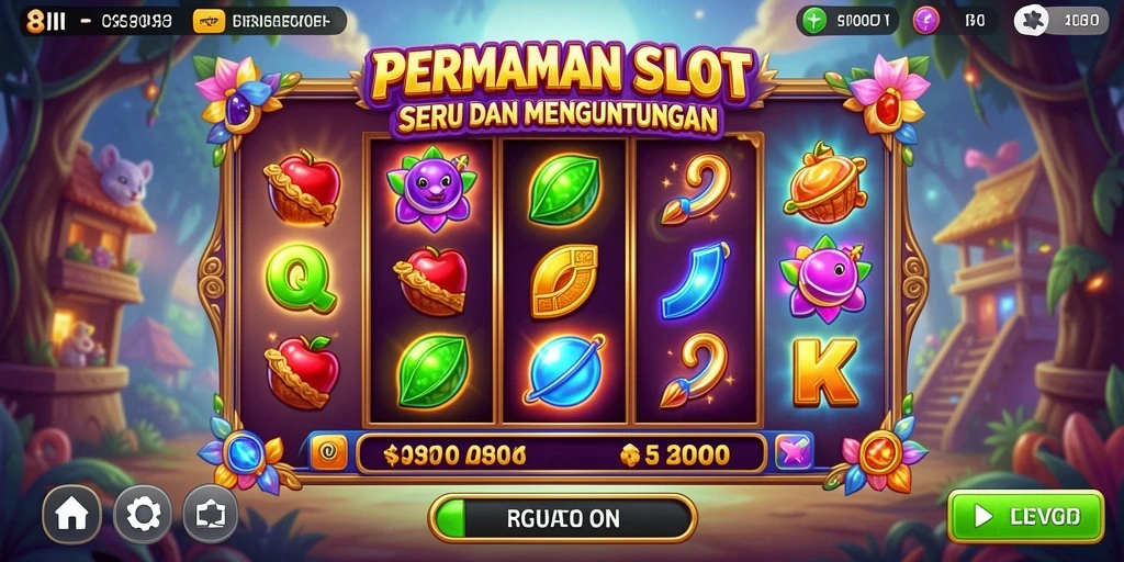 Screenshot utama gameplay Slot 8II yang menarik dan menghibur.
