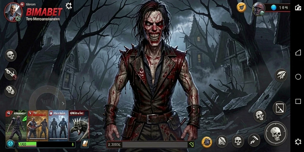 Screenshot dari gameplay BIMABET yang penuh ketegangan dan kengerian.