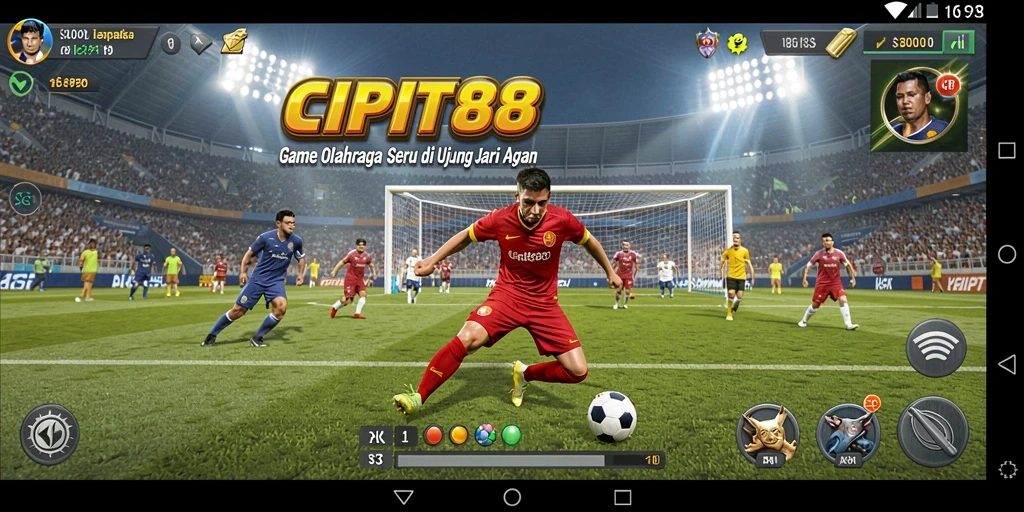 Tampilan gameplay <strong>CIPIT88</strong> yang mendebarkan dan penuh aksi.
