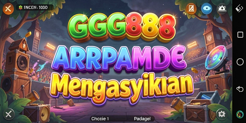 Tampilan gameplay GGG888 yang menarik dan seru saat bermain.