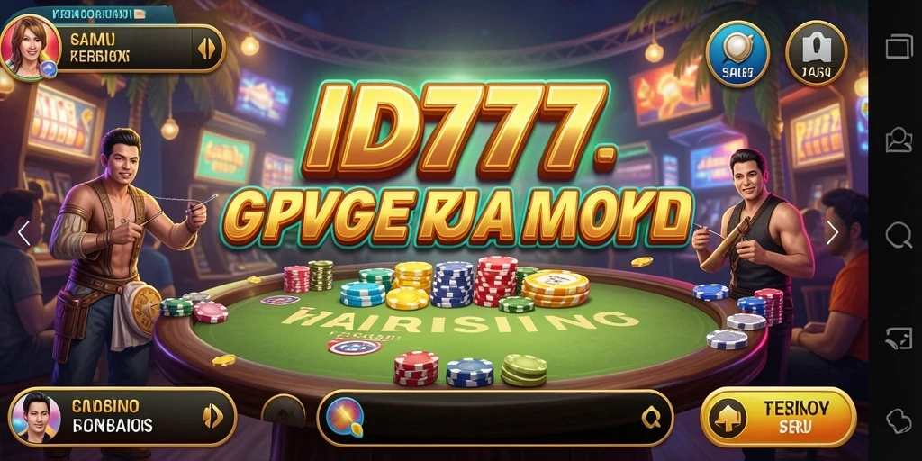 Tampilan menarik dari gameplay Kasino ID777 yang seru.