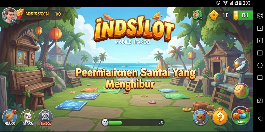 Tampilan menarik gameplay INDSLOT yang menghibur dan santai.