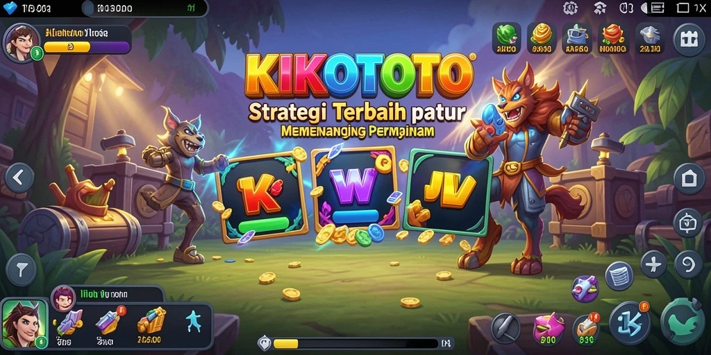 Tampilan gameplay KIKOTOTO yang menarik dan penuh strategi.