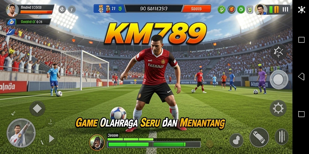 Tampilan gameplay yang dinamis dan menarik dalam KM789