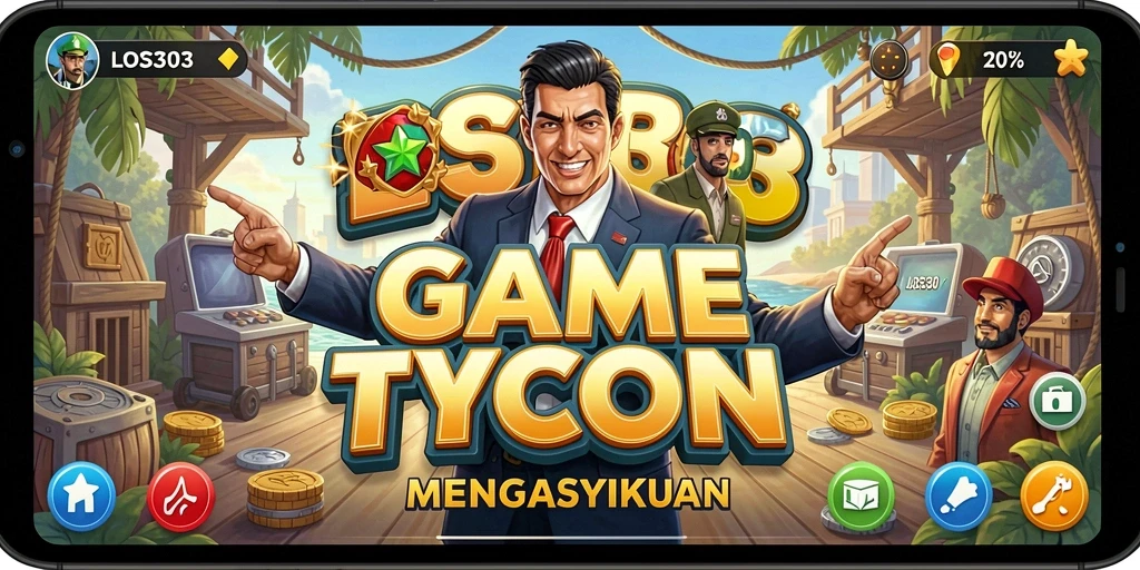 Screenshot utama menunjukkan gameplay seru dalam <strong>LOS303</strong> sebagai Tycoon.