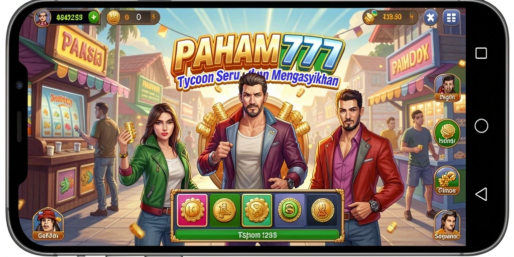 Tangkapan layar PAHAM777 menampilkan gameplay Tycoon yang menarik dan interaktif.