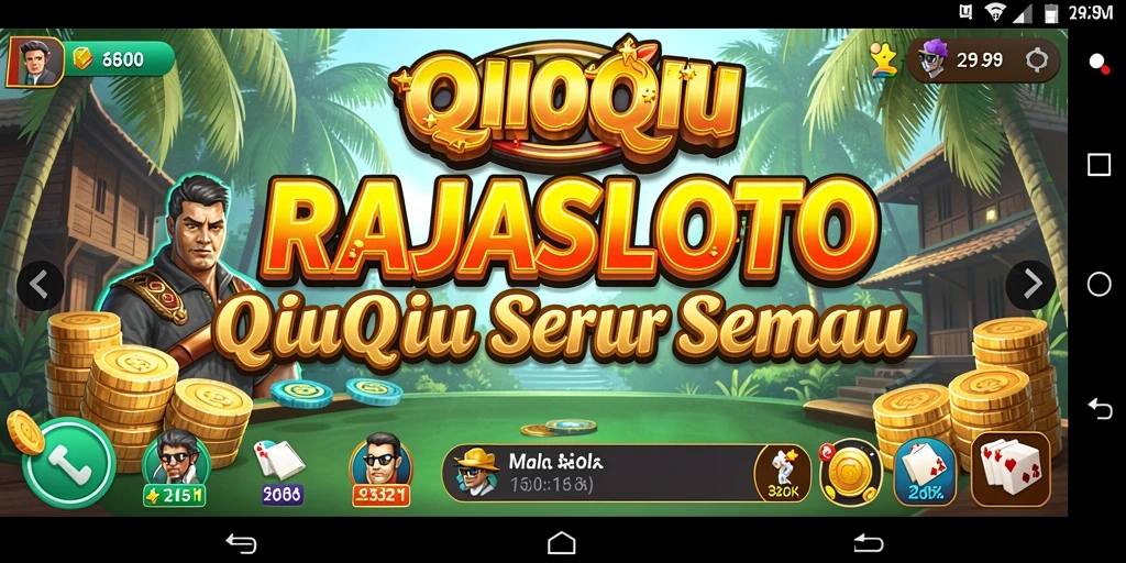 Screenshot gameplay RAJASLOTO yang seru dan mendebarkan.