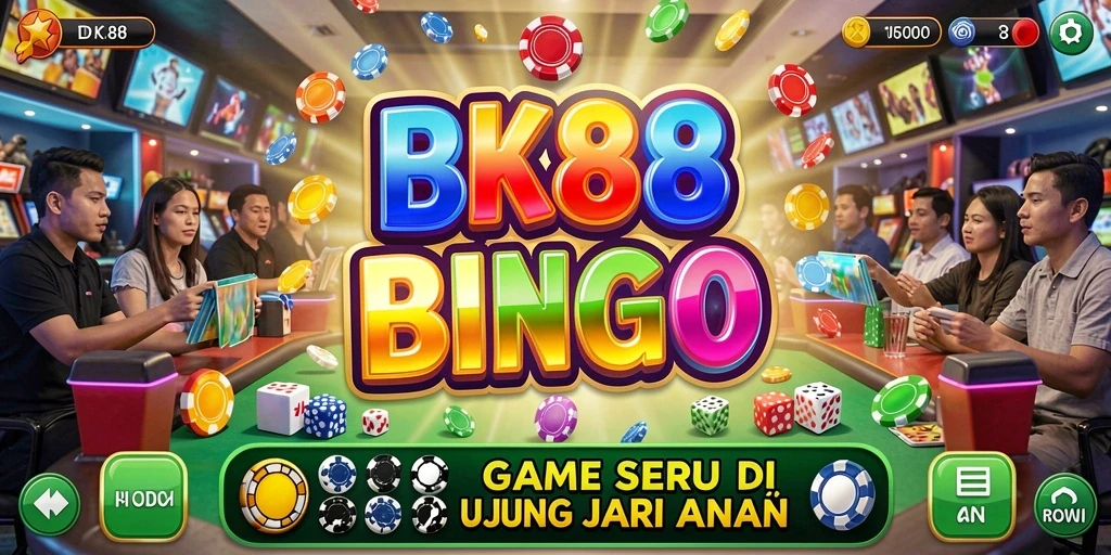 Tampilan gameplay Bingo yang menarik dan interaktif.
