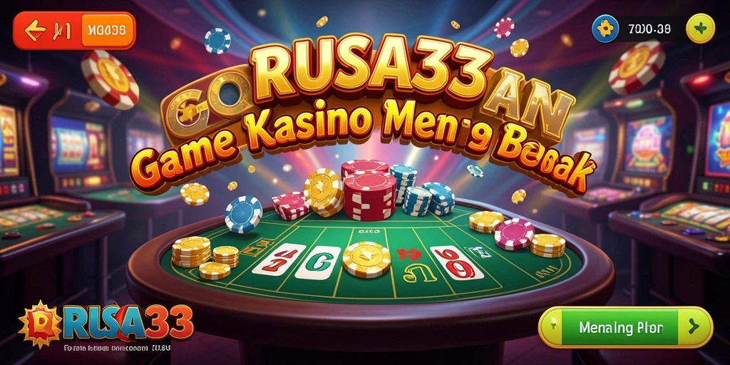 Tampilan gameplay seru di RUSA33 dengan fitur kasino yang menarik.