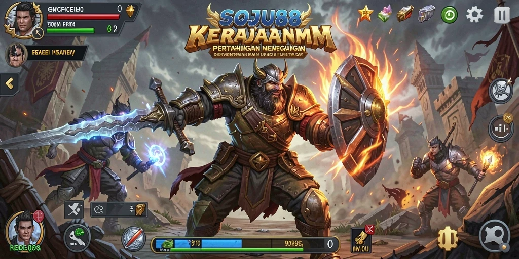 Tampilkan aksi mendebarkan dari gameplay Tower Defense.